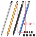 Two-in-one metal touch screen pen compatible with Samsung Apple OPPO Vivo Redmi Xiaomi and iPad tablets