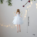 Pink or white cloth ballet girl angel plush doll with modern simplicity design