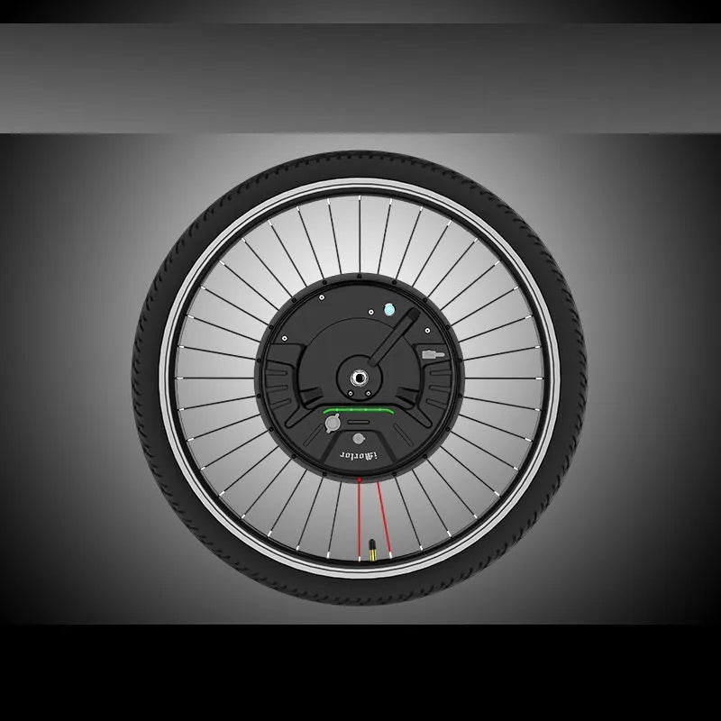 Imotor 3.0 black alloy electric bicycle conversion wheel hub motor