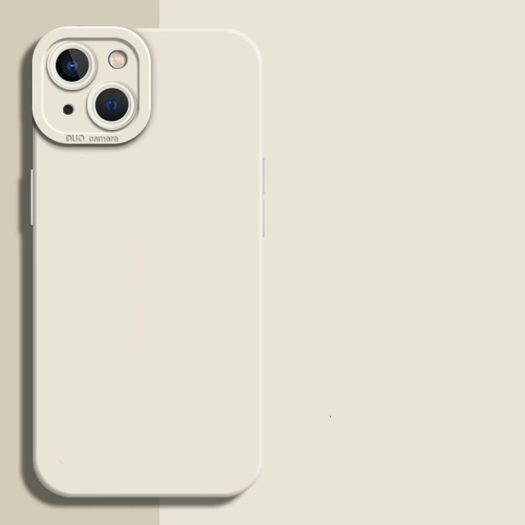 Advanced cutout silicone phone case for iPhone 15 Pro Max in Eagle Eye classic black with drop protection