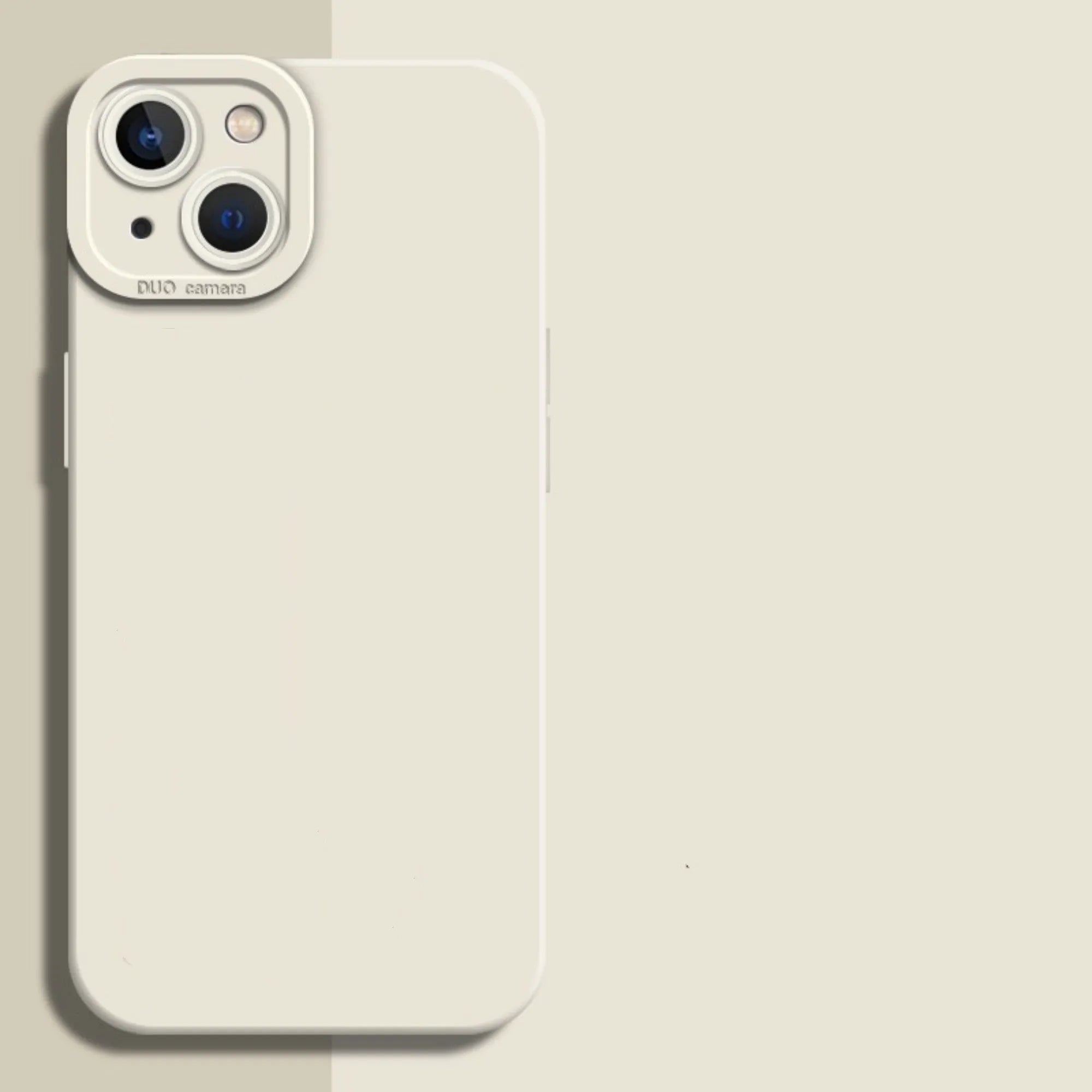 Advanced cutout silicone phone case for iPhone 15 Pro Max in Eagle Eye classic black with drop protection