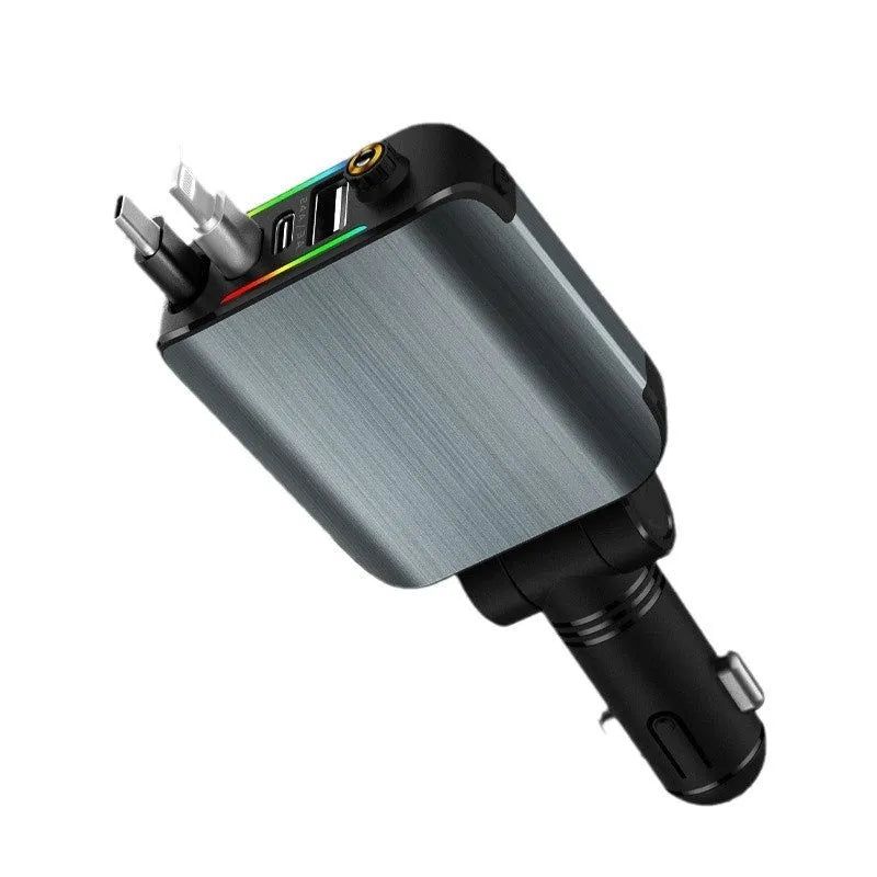 Starry Sky 120W fast charging car charger with Type-C plug, black